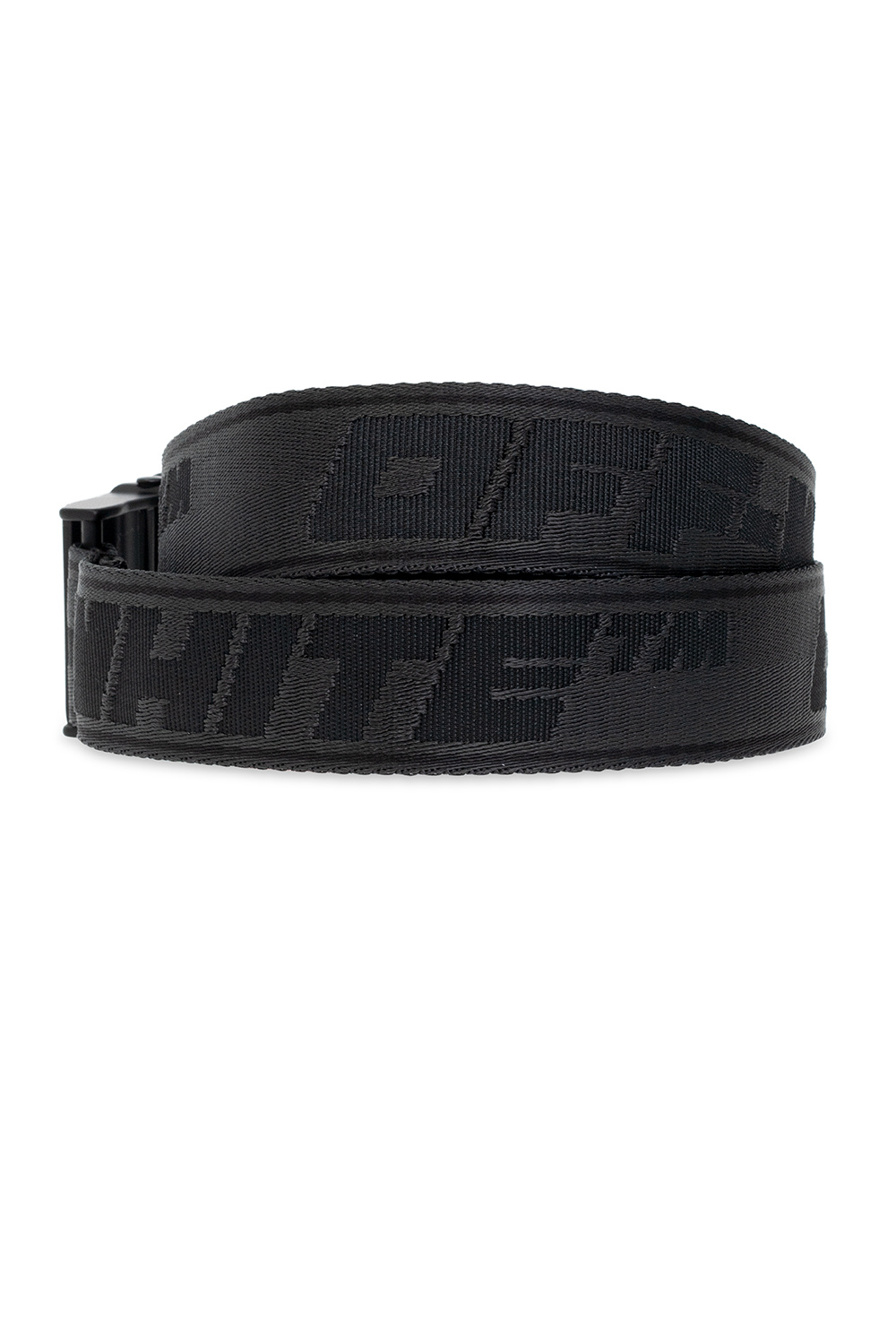 Belt off white black best sale